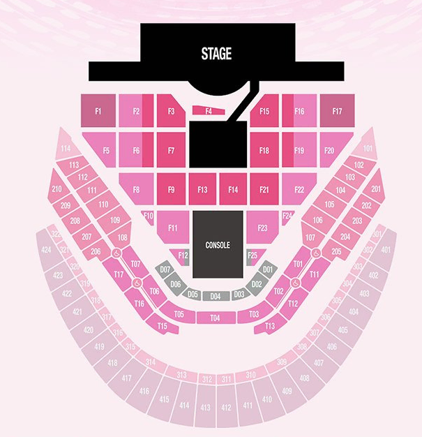 티포)슴콘smtown 콘서트 막콘 F2