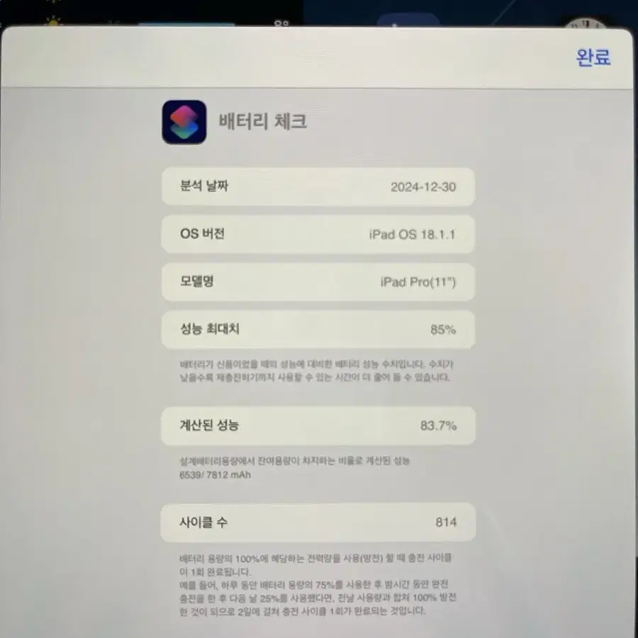 아이패드 프로 11인치 1세대 256GB