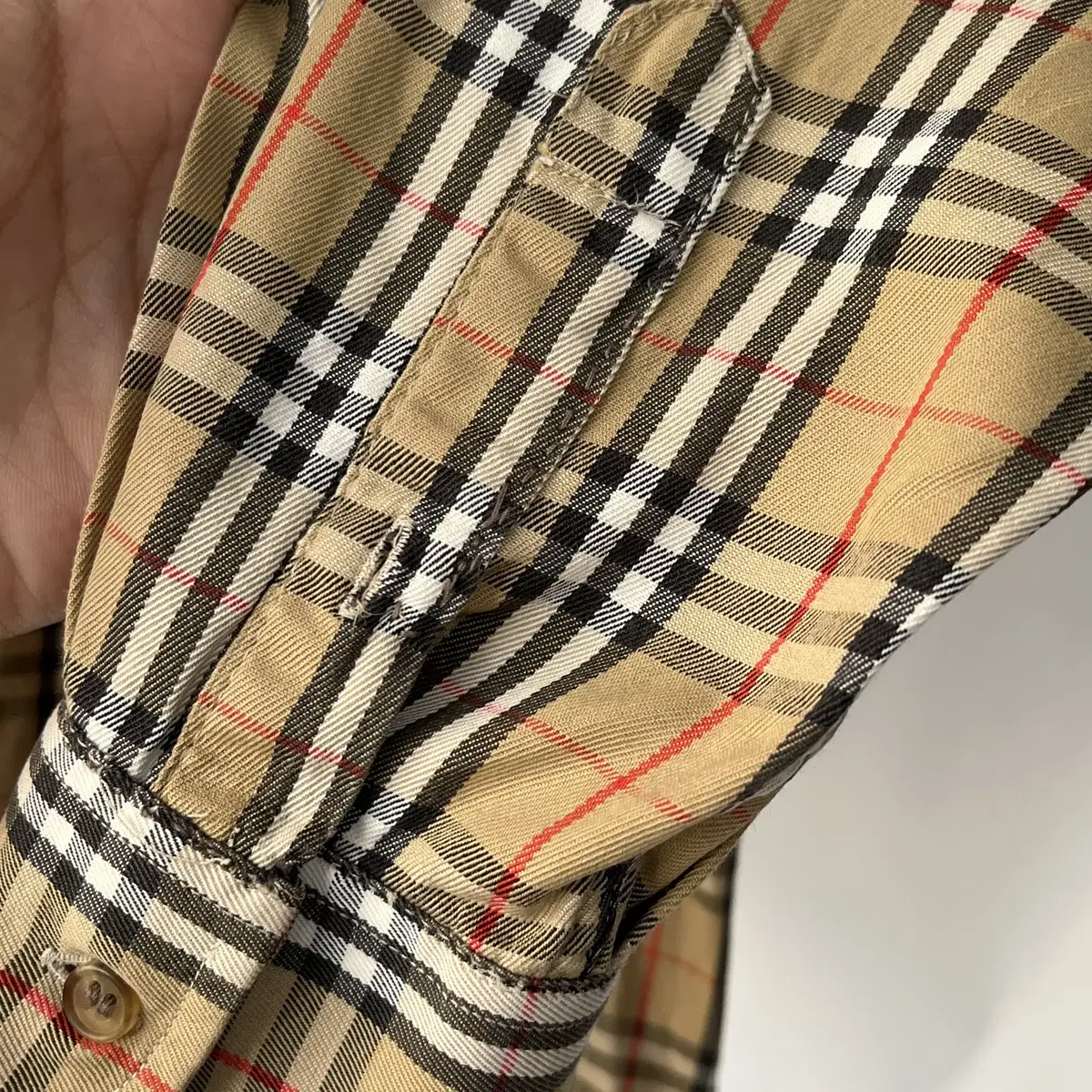 BURBERRY 90's check shirt