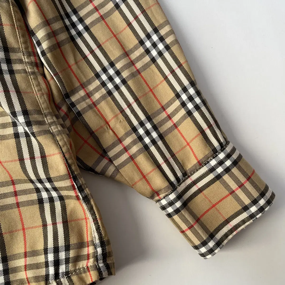 BURBERRY 90's check shirt