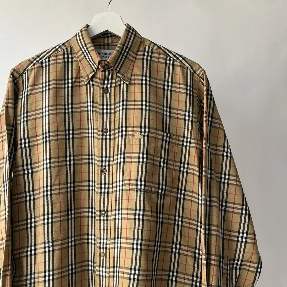 BURBERRY 90's check shirt