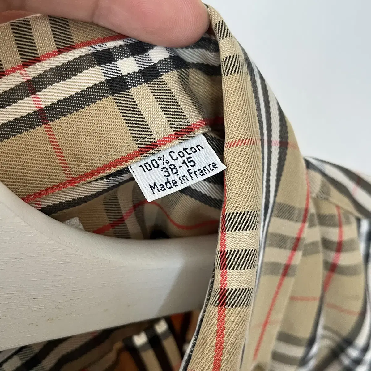 BURBERRY 90's check shirt