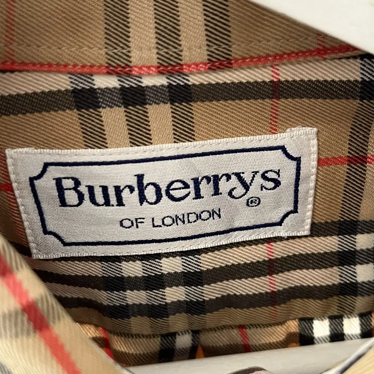 BURBERRY 90's check shirt