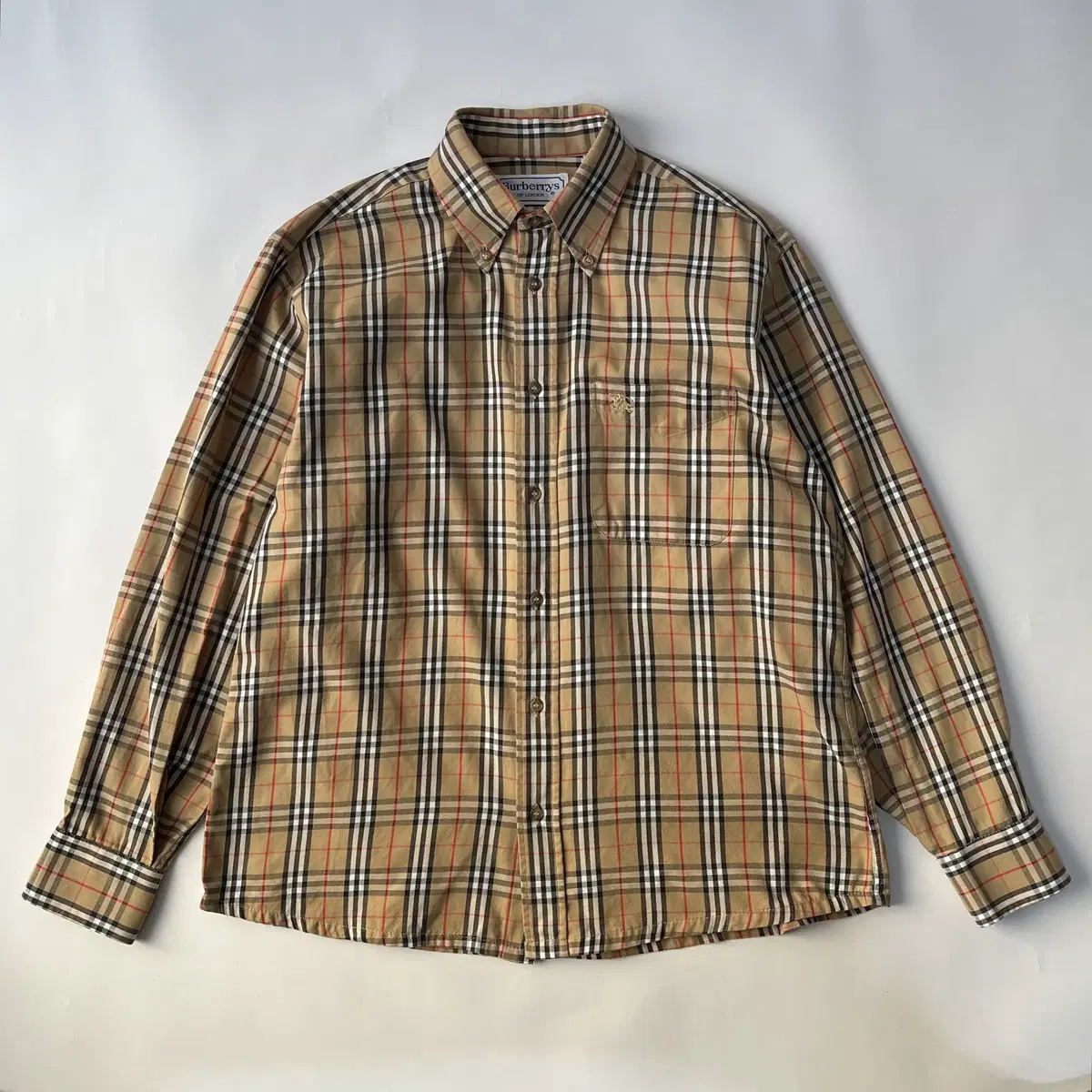 BURBERRY 90's check shirt