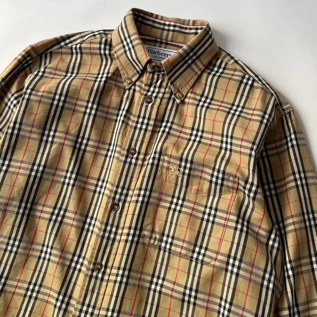 BURBERRY 90's check shirt