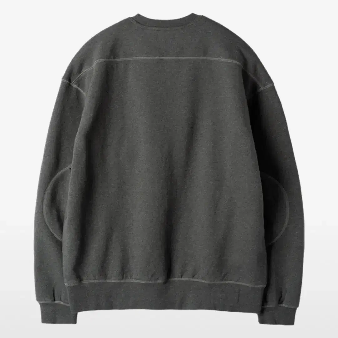 러프사이드 Oversize Sweat Shirt Graphite 3사이즈