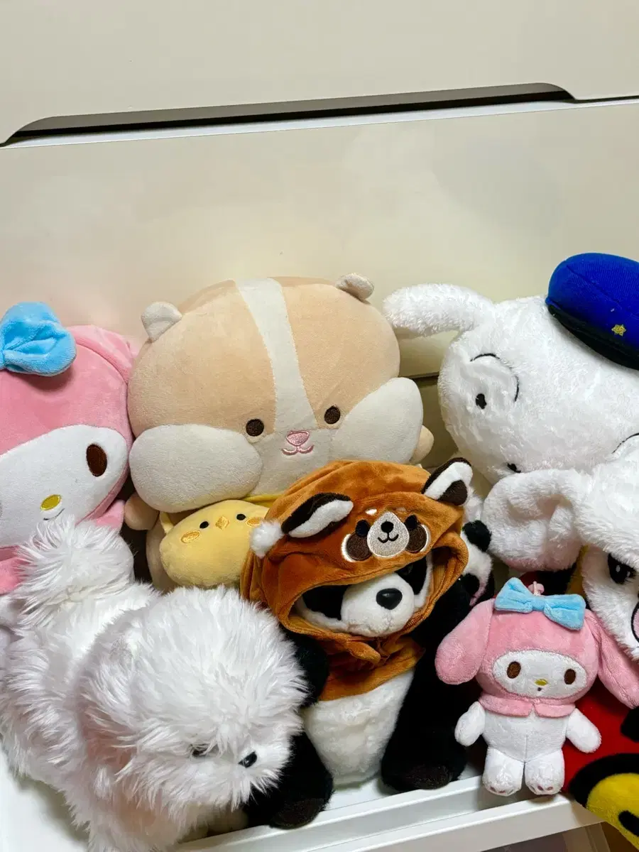 Dolls Sanrio Mymelody Mamel Bunny Panda Racer Panda Albino bangtan BTX Chimi