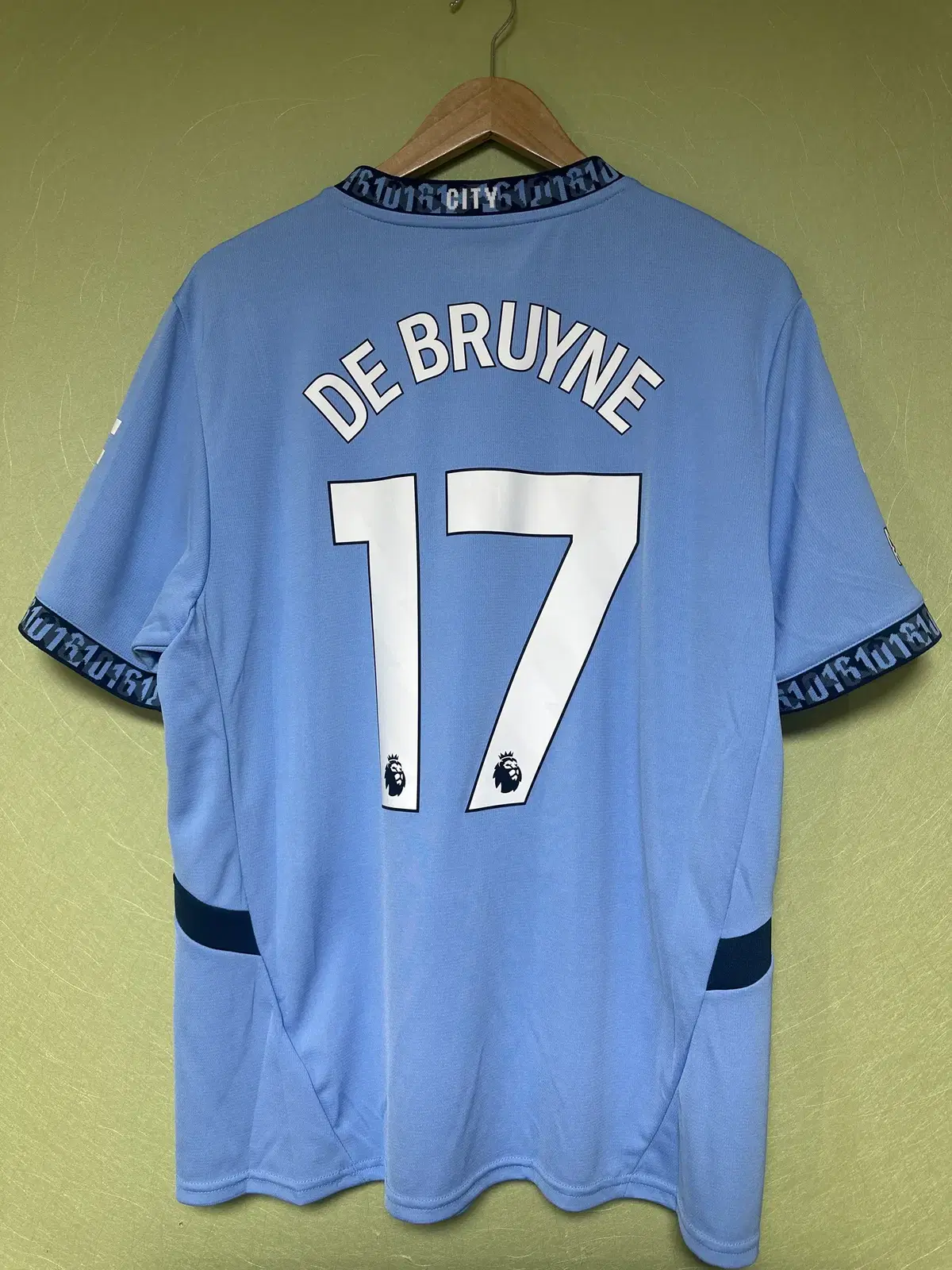 [Authentic] kevin Dubrowski Man City 24/25 Home Replica