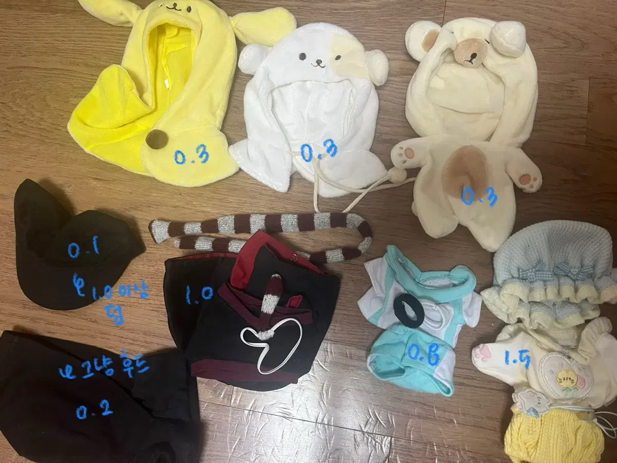 20cm 인형옷 판매 양도 속성인형 무속성인형 솜인형장터 20cm 무속성