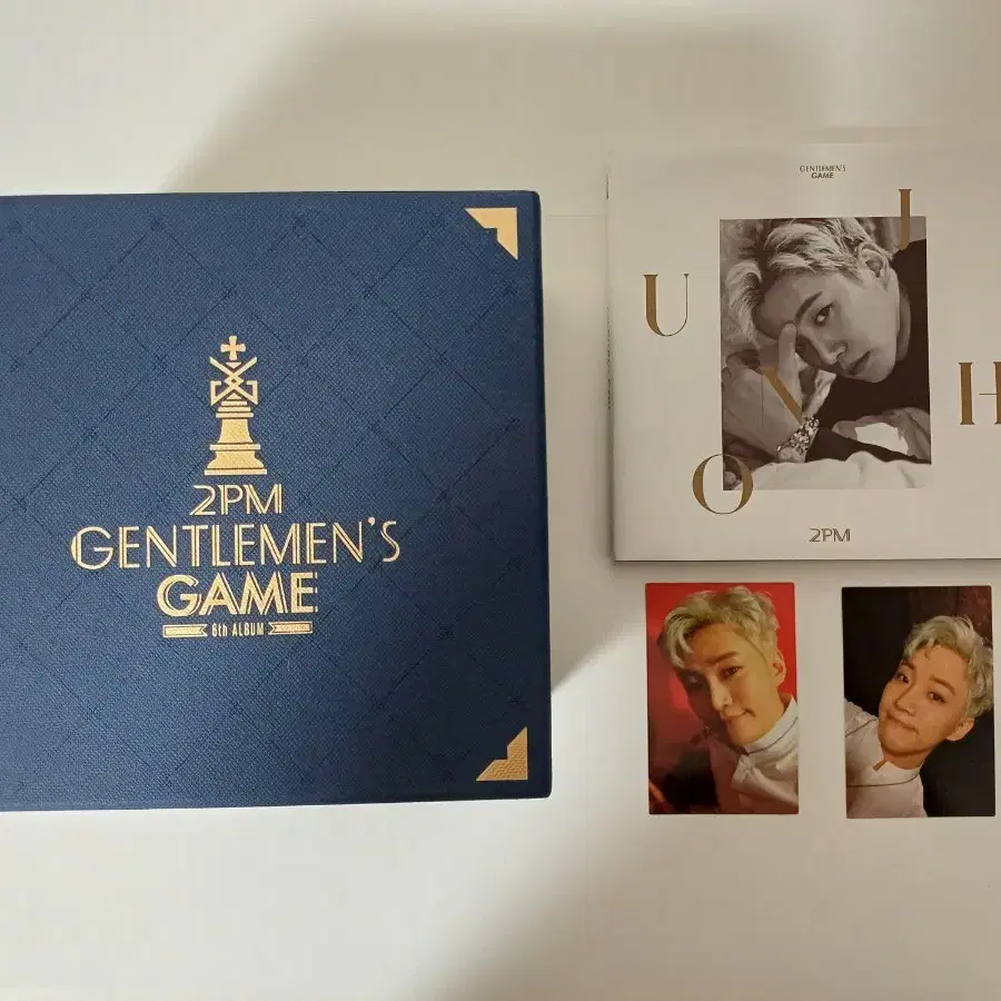 2pm 준호 GENTLEMEN'S GAME 준호한정반