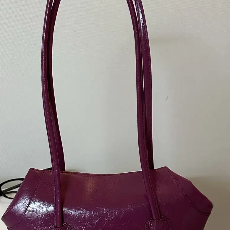 마지셔우드 BOAT SHOPPER MEDIUM_purple crinkle