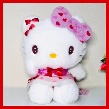 산리오 키티BIG 봉제 인형 호텔 바캉스돌