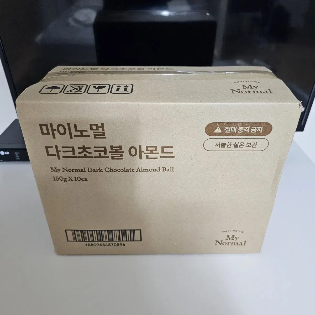 마이노멀 다크초코볼 아몬드 150g 5팩x1박스 총10박스