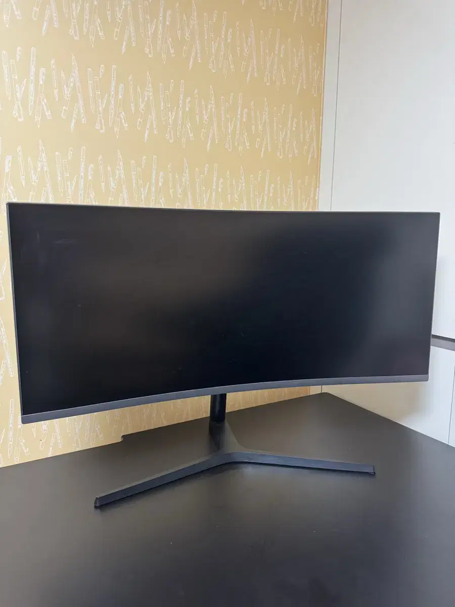 삼성 커브드 모니터 Ultra WQHD 100Hz 86.4cm