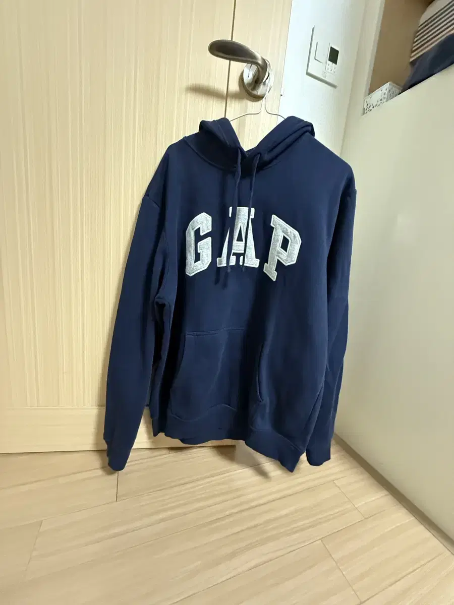 빈티지 gap 갭 네이비 후드 L