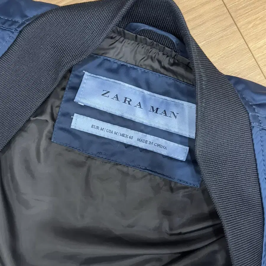 Zara man 블루종 m사이즈 새제품