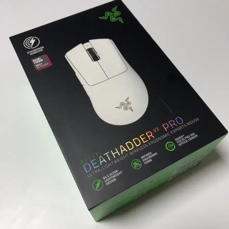 레이저 데스에더 v3 pro 화이트 razer