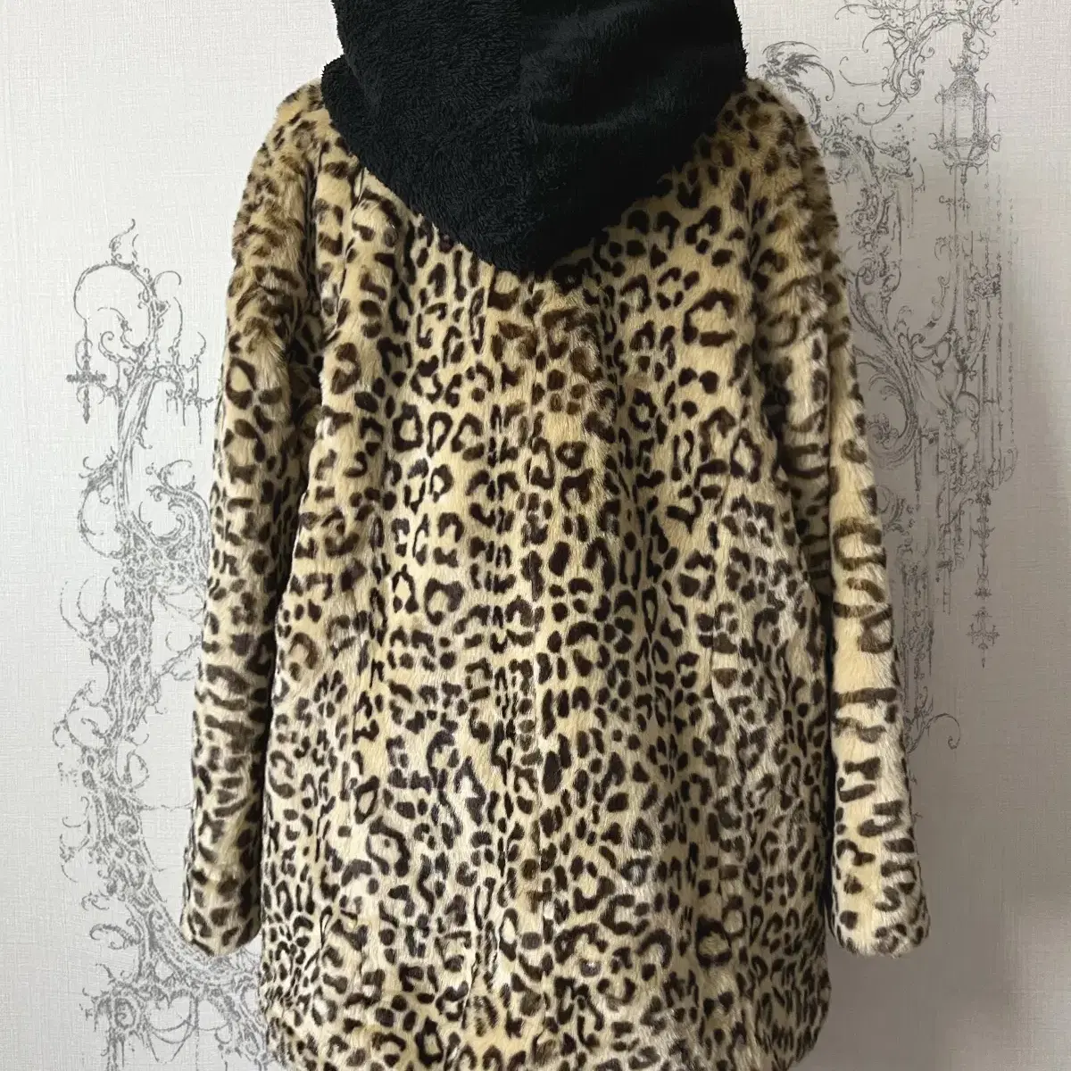 leopard fur jacket