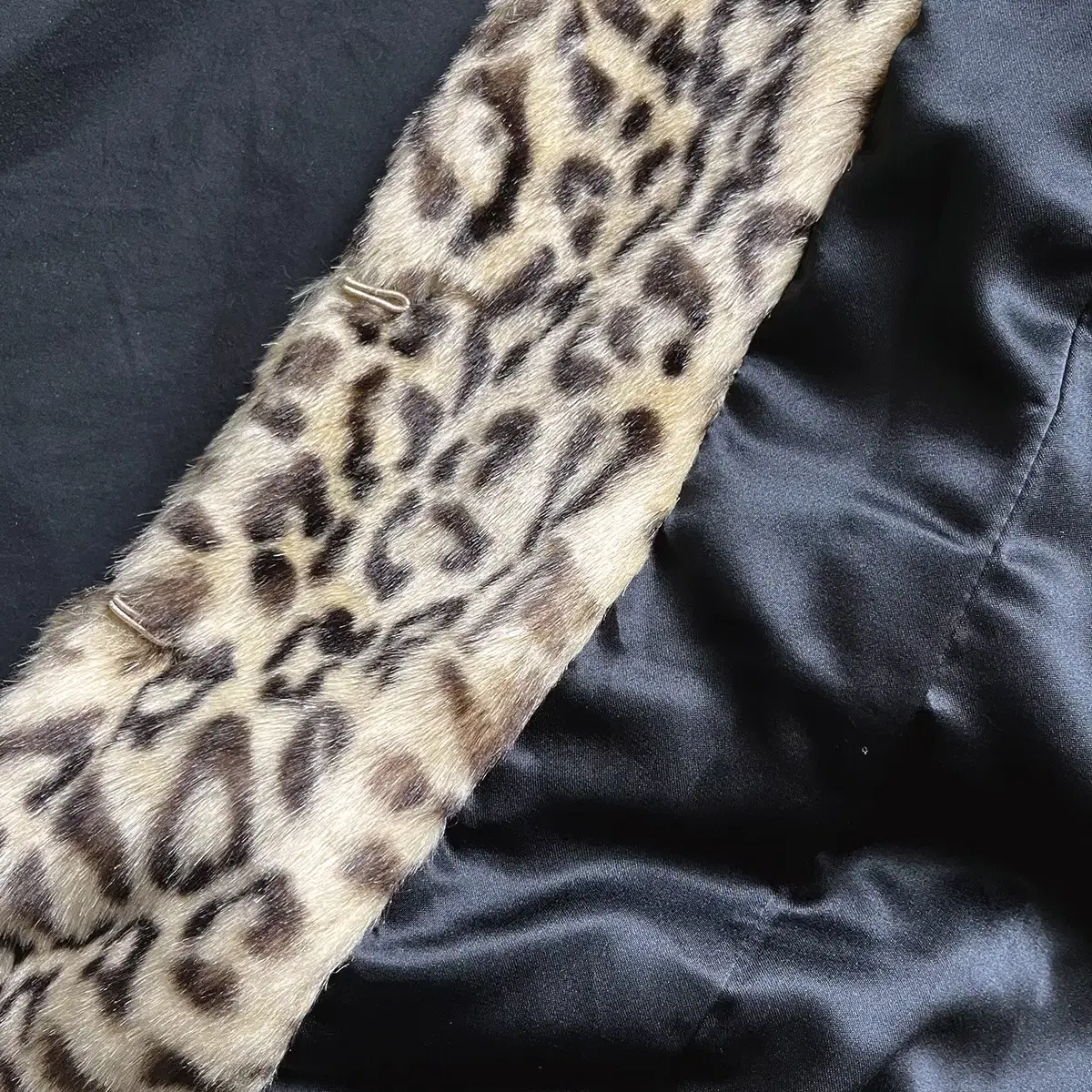 leopard fur jacket