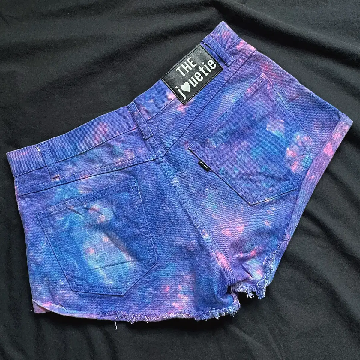 star stud tie-dye pants