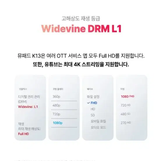 아이뮤즈 뮤패드 k13 OLED태블릿+정품 도킹키보드