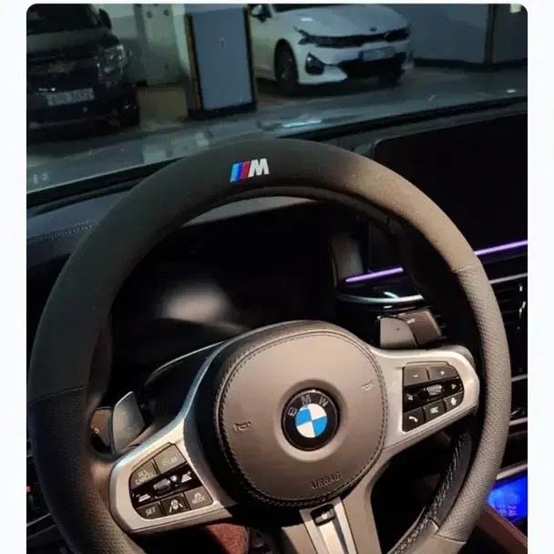 bmw 핸들커버 팝니다