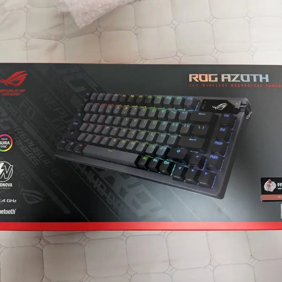 ASUS ROG AZOTH NX PBT (영문 갈축) 판매합니다