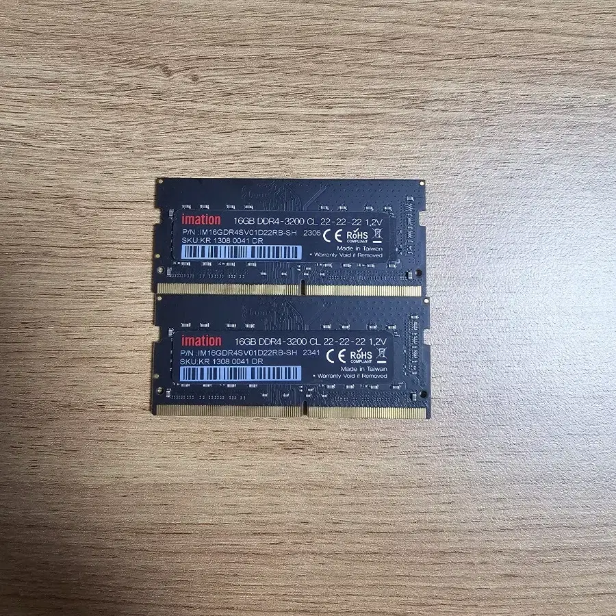 이메이션 노트북 DDR4-3200 16GB 2개 일괄판매