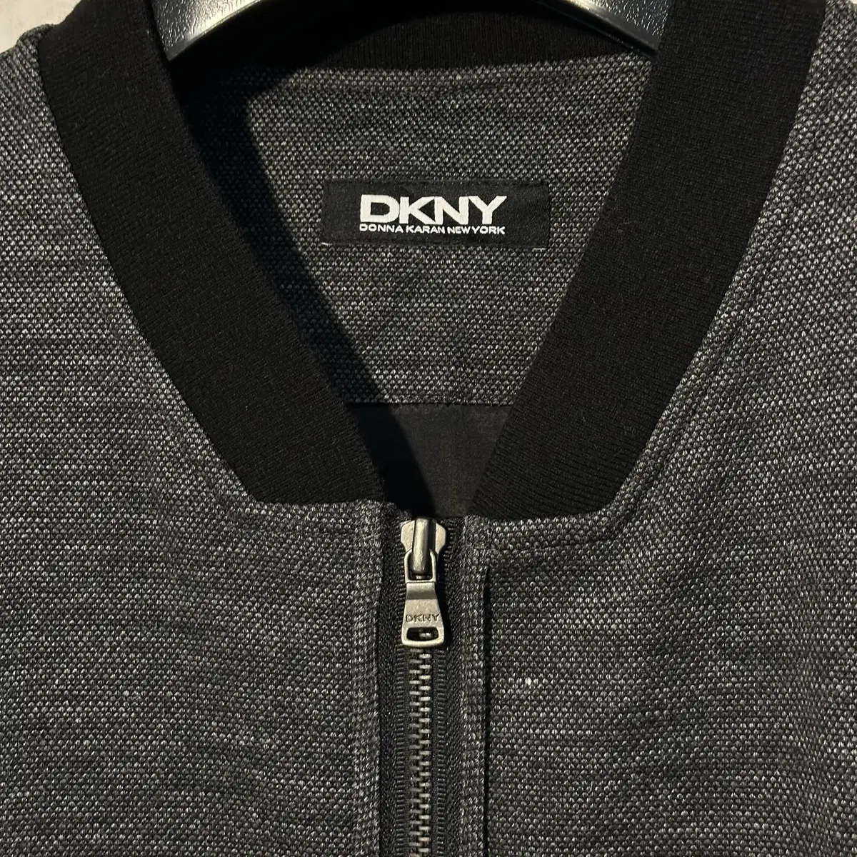 DKNY 린넨 혼방 블루종 자켓