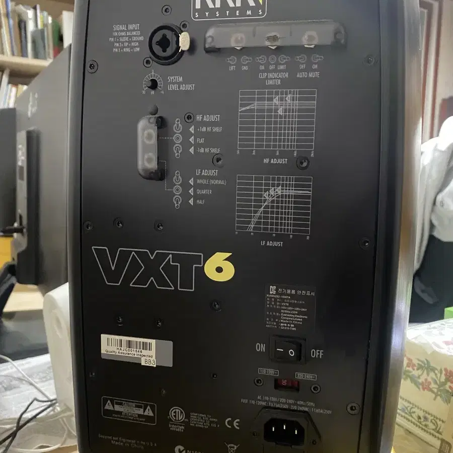 KRK VXT6 모니터 스피커 1조 판매합니다