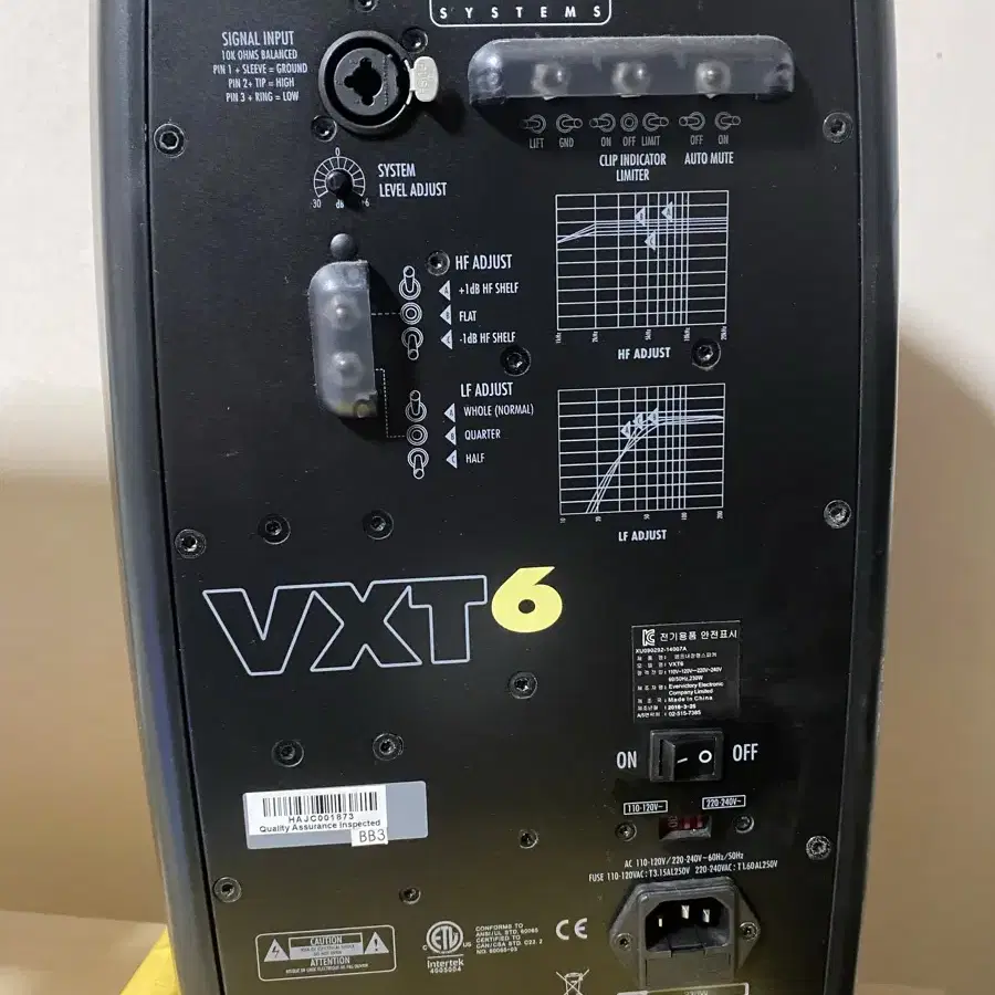 KRK VXT6 모니터 스피커 1조 판매합니다