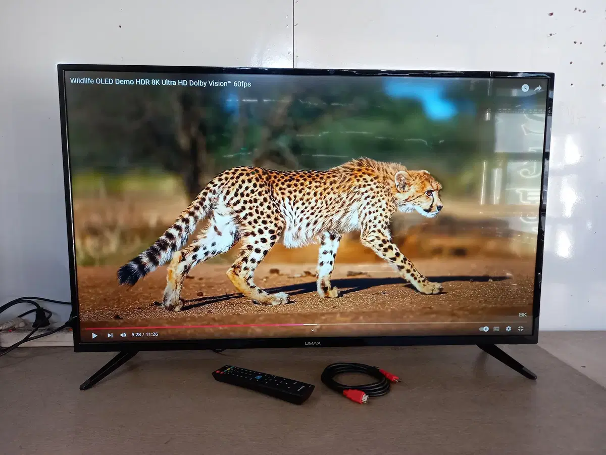 (수원)2024년 구입 43인치 FHD LED TV 팝니다/모니터 가능