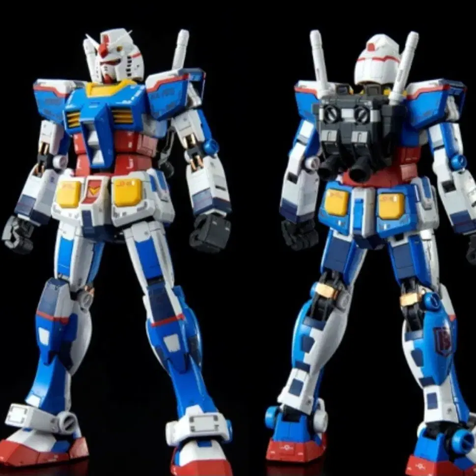 RG 클럽G RX-78-2 퍼스트건담 팀 브라이트 커스텀 프리미엄 반다이