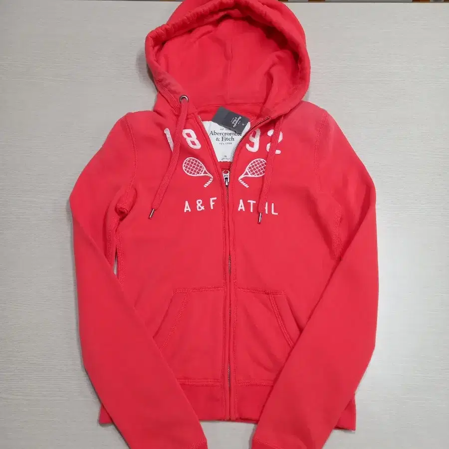 S80 Abercrombie &Fitch 기몬 후드집업 피치핑크 S-20