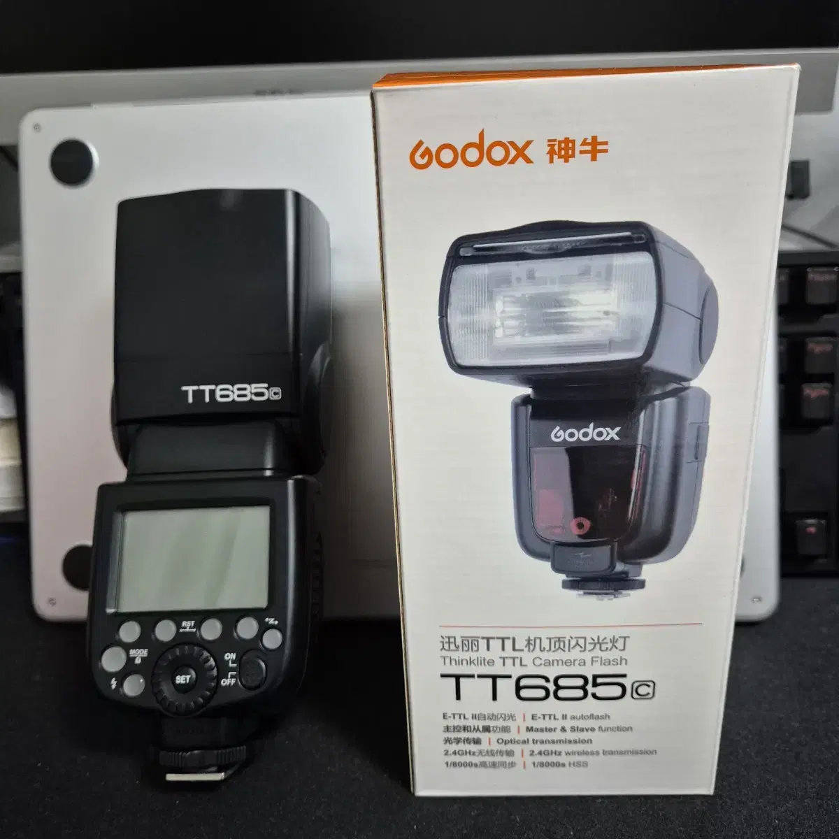 godox(고독스) 스피드라이트 TT685c 캐논용 카메라 플래쉬 판매합