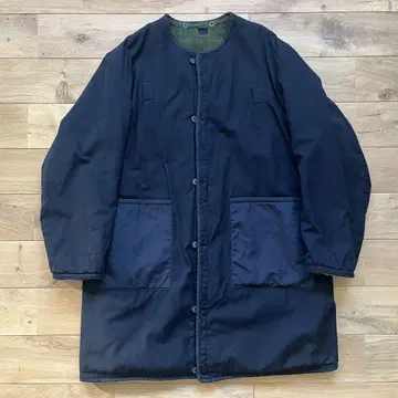 스웨덴 육군 M-59 보어라이너 코트 블랙 염색 M59