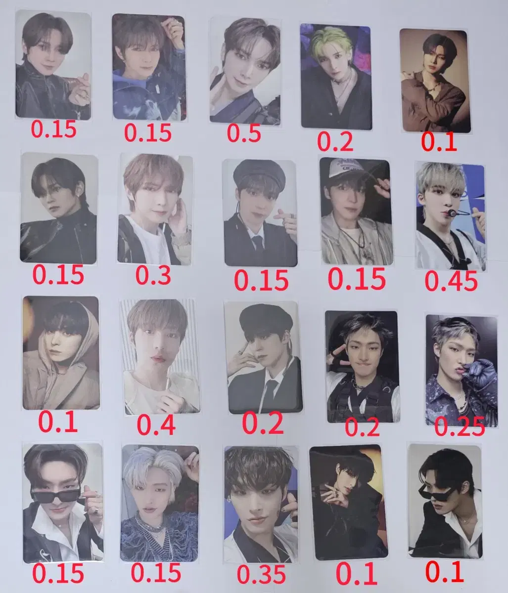 에이티즈(ATEEZ) 앨범 미공포 포카 양도