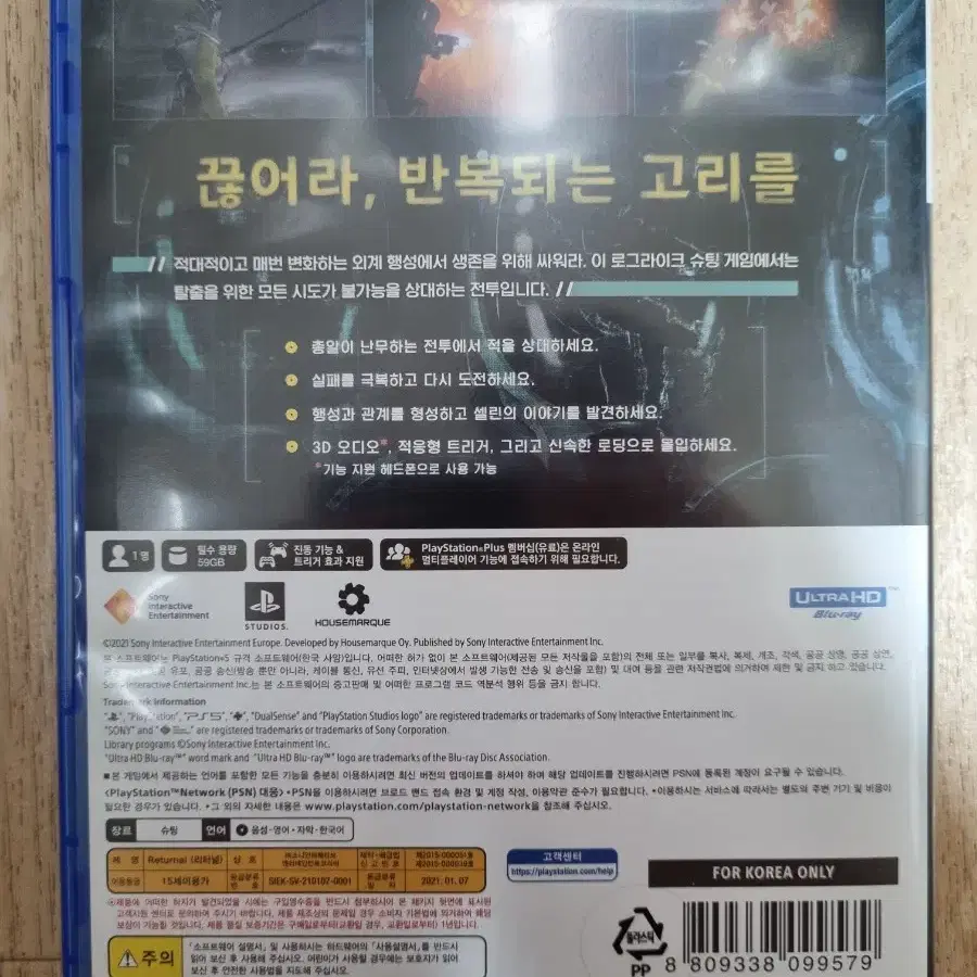 PS5 플스5 리터널