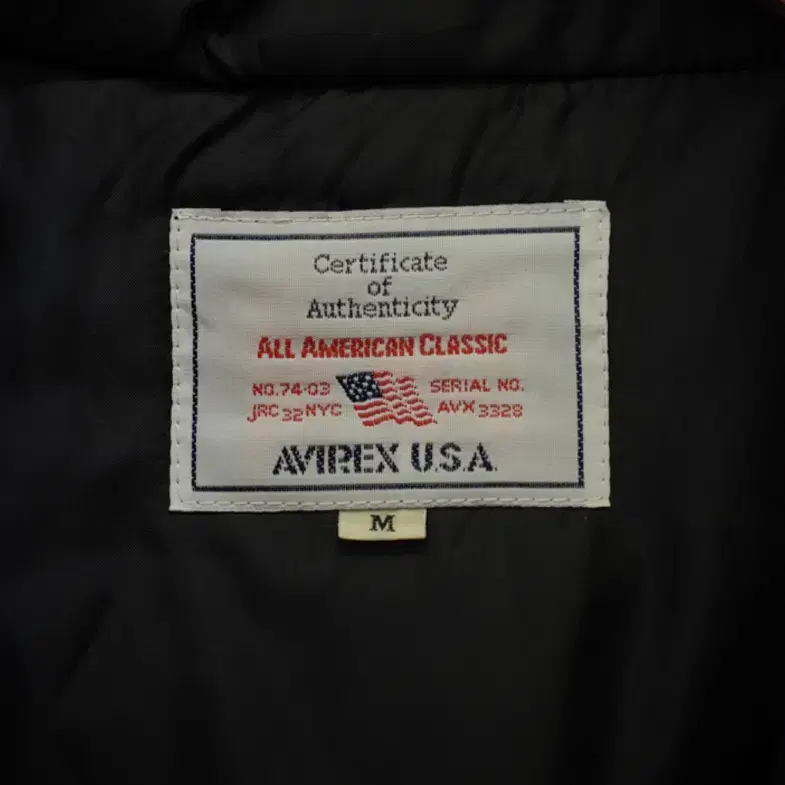 아비렉스 AVIREX U.S.A 파카