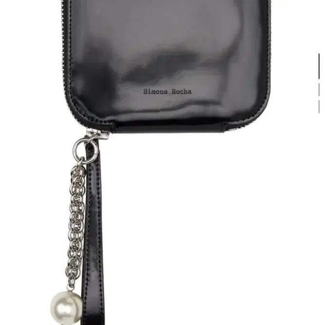 시몬로샤 지갑 black pearl wallet