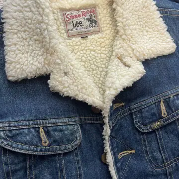 Leex 어반 리서치스톰 라이더 S 사이즈 데님 보어 재킷