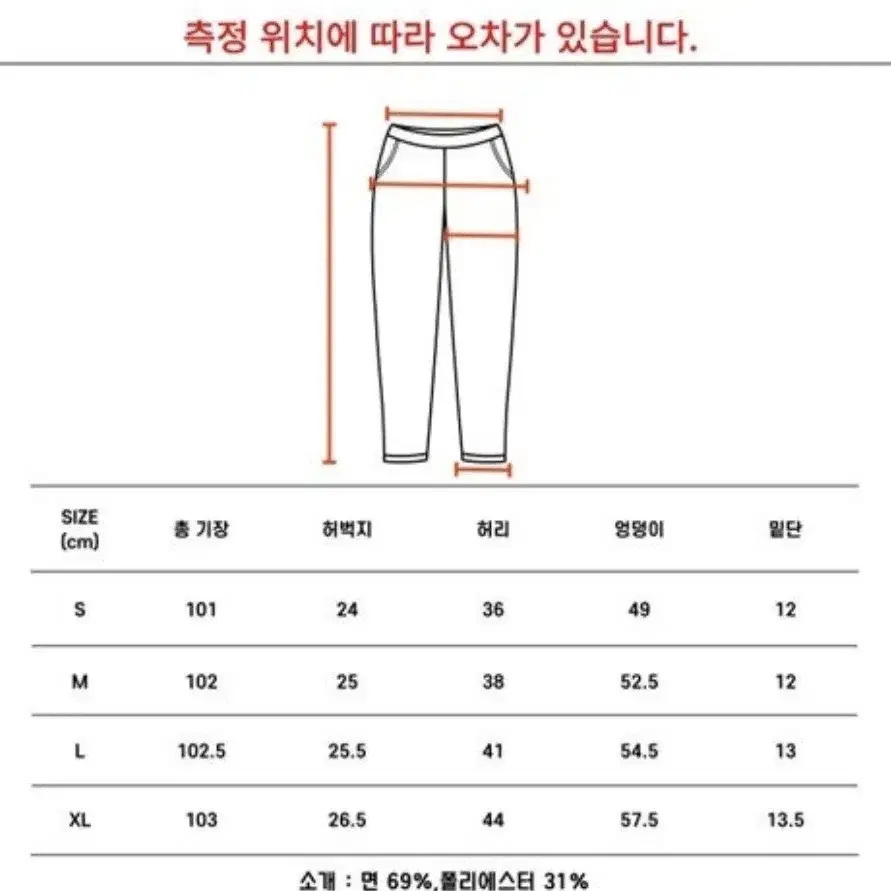 폴로 랄프로렌 남성 더블 니트 조거팬츠