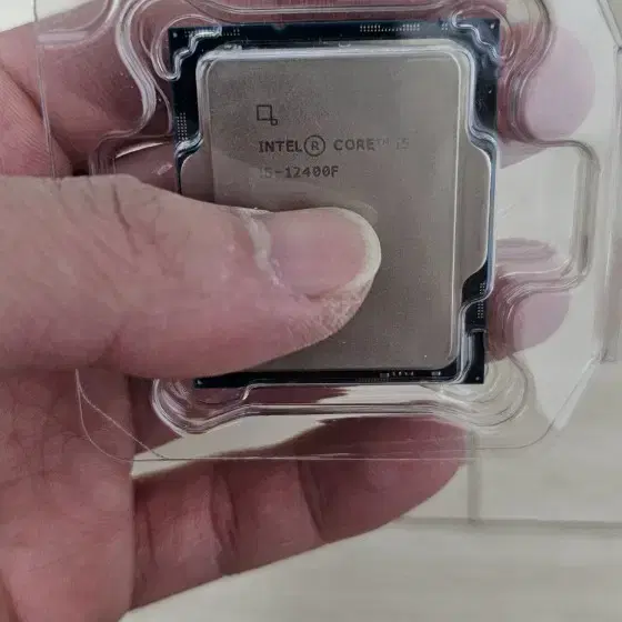 cpu i5 12400f+싱글쿨러 팝니다