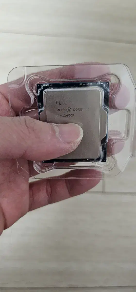 cpu i5 12400f+싱글쿨러 팝니다