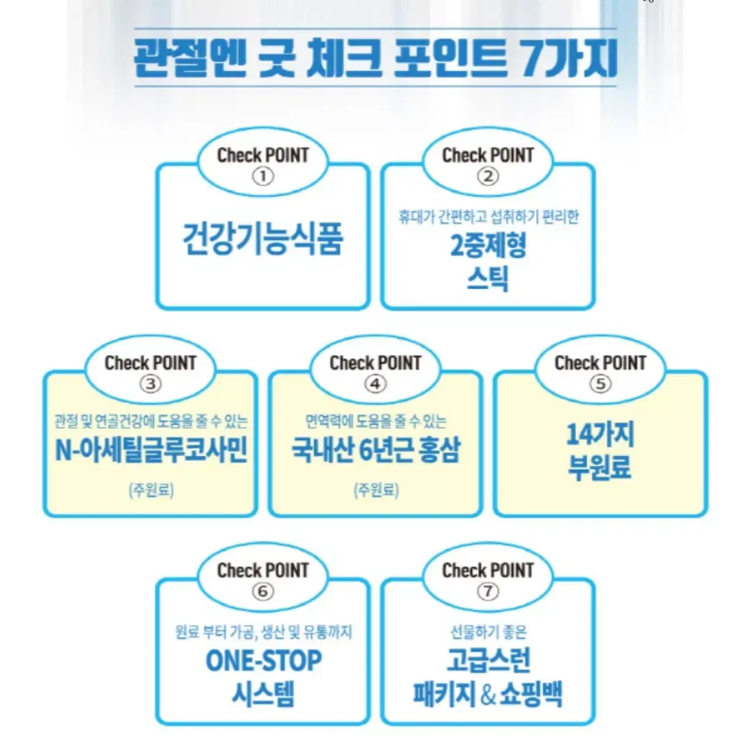 관절엔굿 글루코사민 홍삼원 설 명절 효도 선물세트 30포 쇼핑백제공