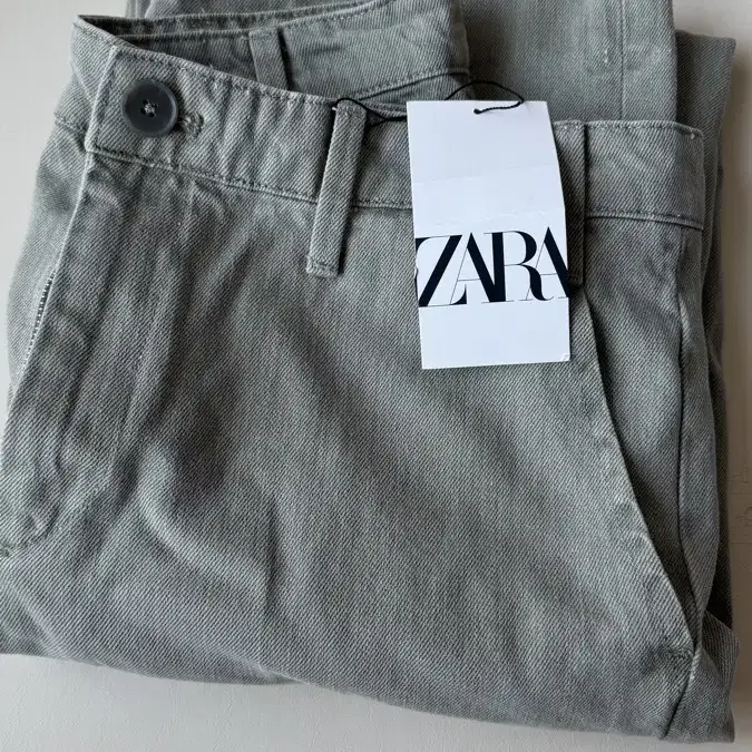 (새상품) Zara 치노 트라우저 팬츠 청바지 38