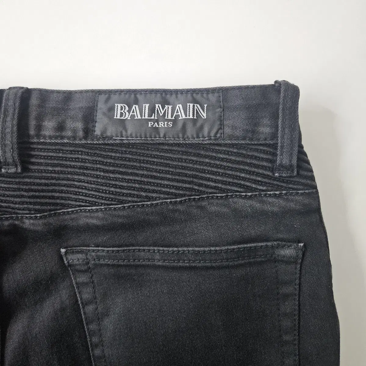 (F-9) BALMAIN 발망 흑청바지