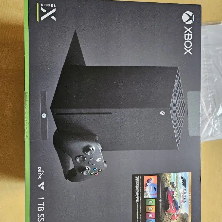 Xbox seriesx 1tb 포르자호라이즌 프리미엄 미개봉신품 팝니다