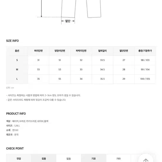 히니크 코듀로이 기모 와이드 롱팬츠 네이비