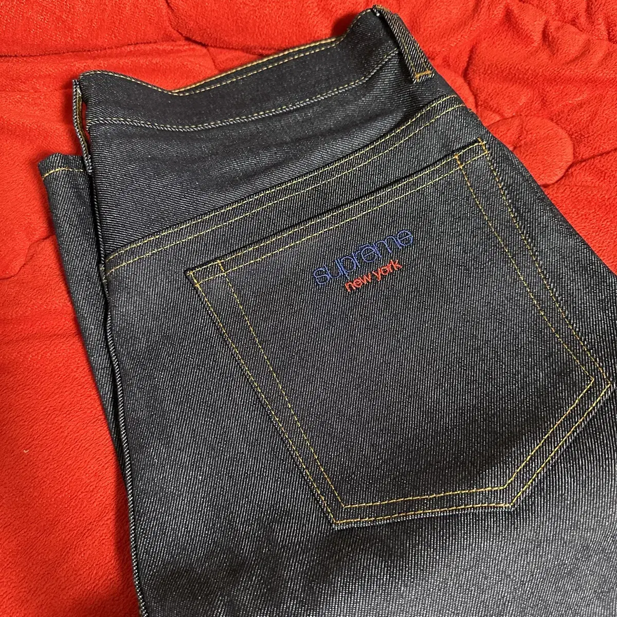 Supreme Selvedge Exhaust jin 24ss